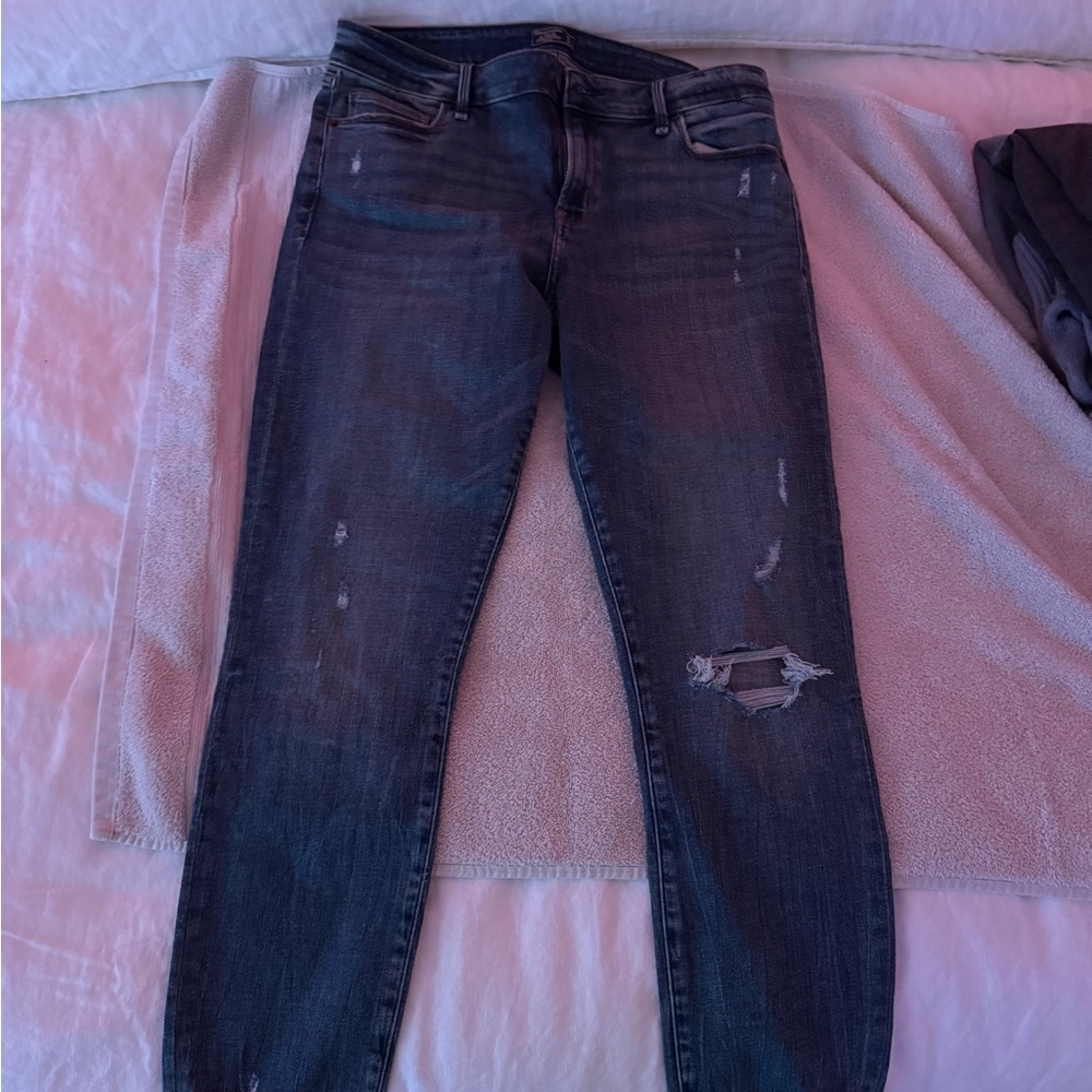 Abercrombie & Fitch Harper Low Rise Ankle Jean Size 31 NWOT